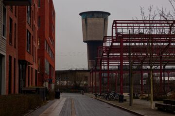 Bodo Jarren - Altona - 09.01.2025 - Blick auf den Wasserturm